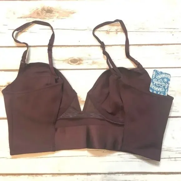 NEW Free People Brianna Longline Underwire Neo Bra Medium - Picture 8 of 13